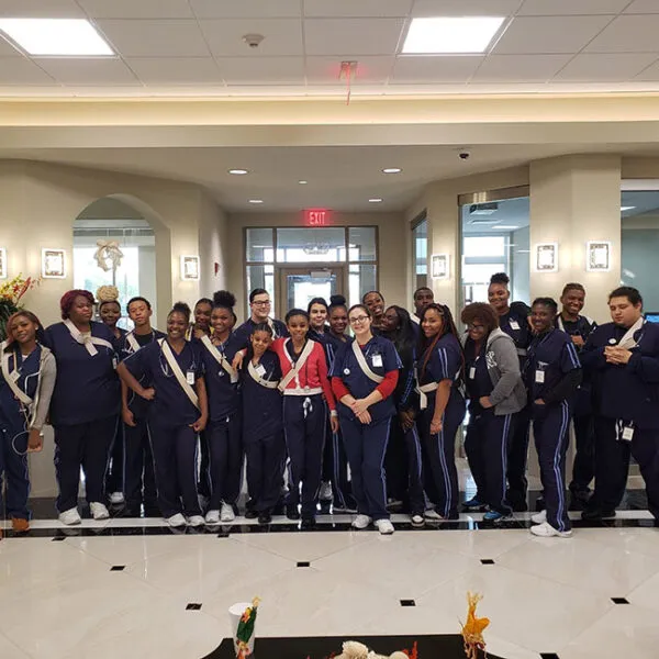 Illinois Nursing Academy student